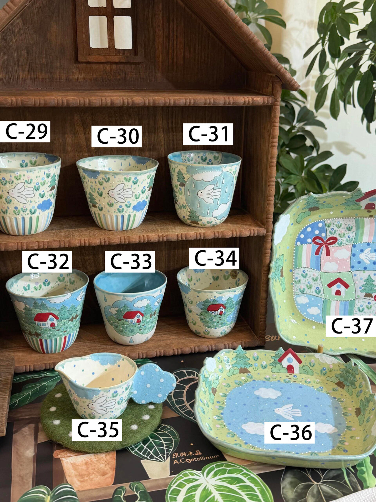 Mian Yang Tree  Handmade Ceramics